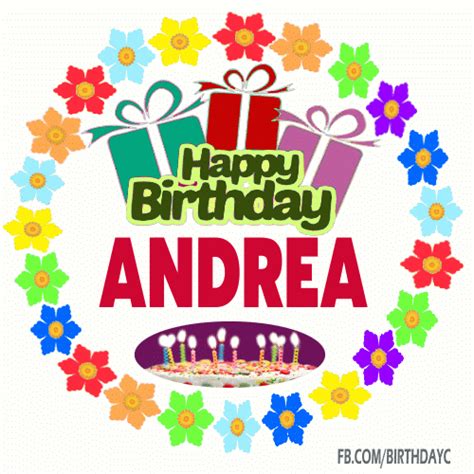 happy birthday andrea images|Happy Birthday Andrea